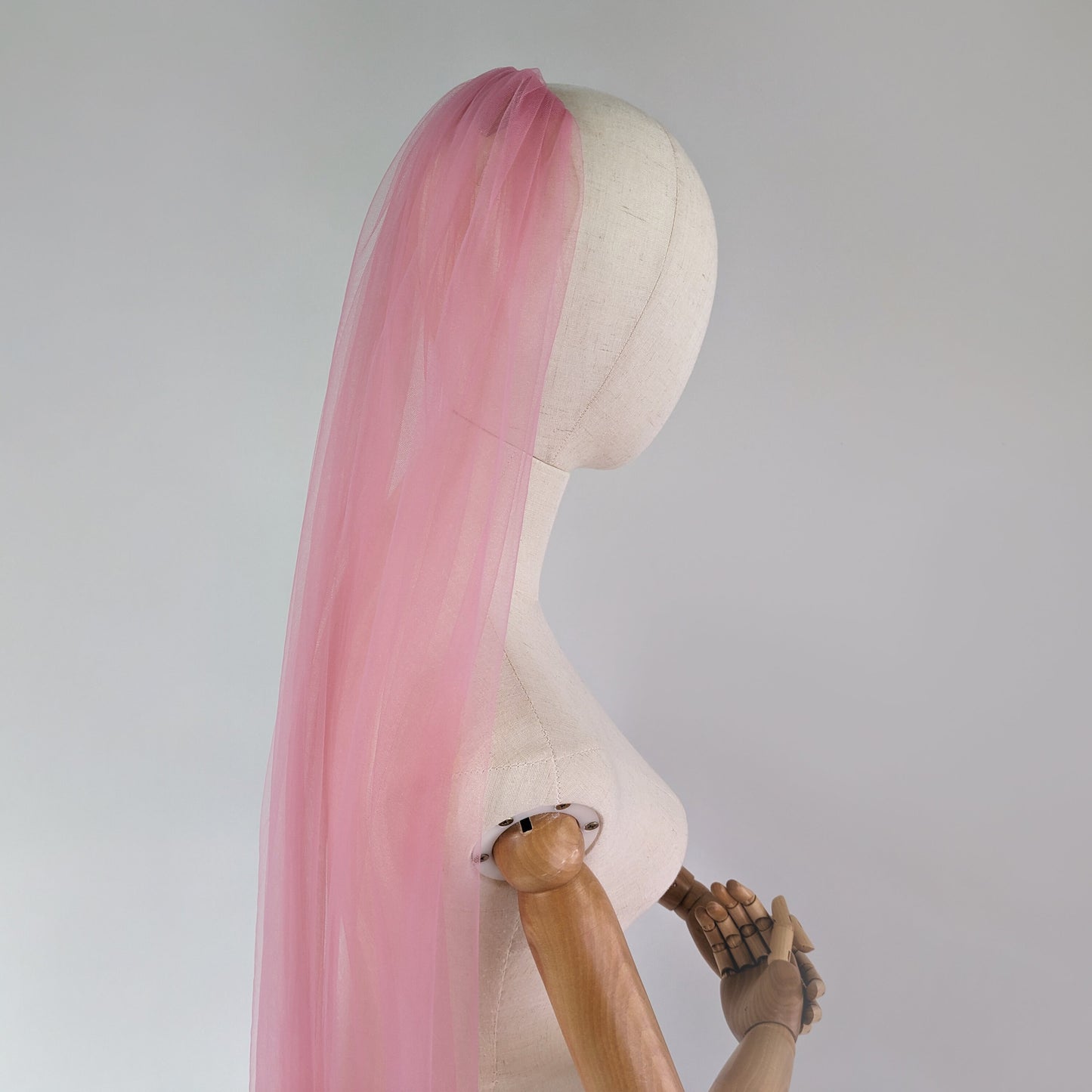 Dusty Pink Veil
