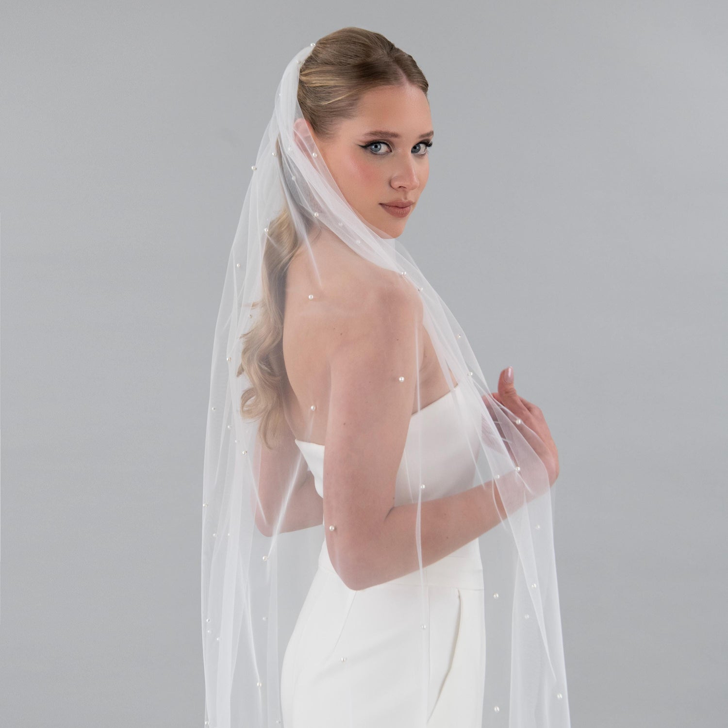 Off White Veils