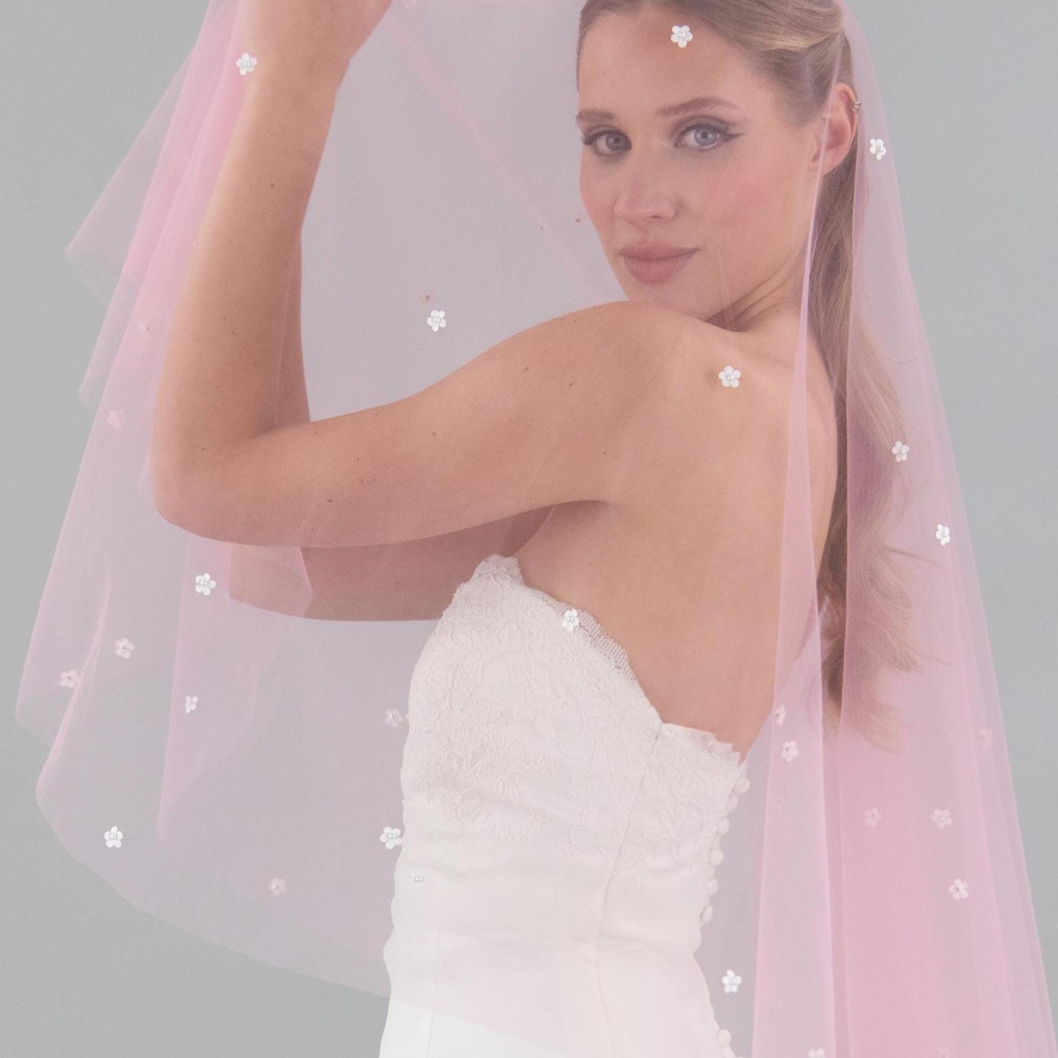3D Flower Veils