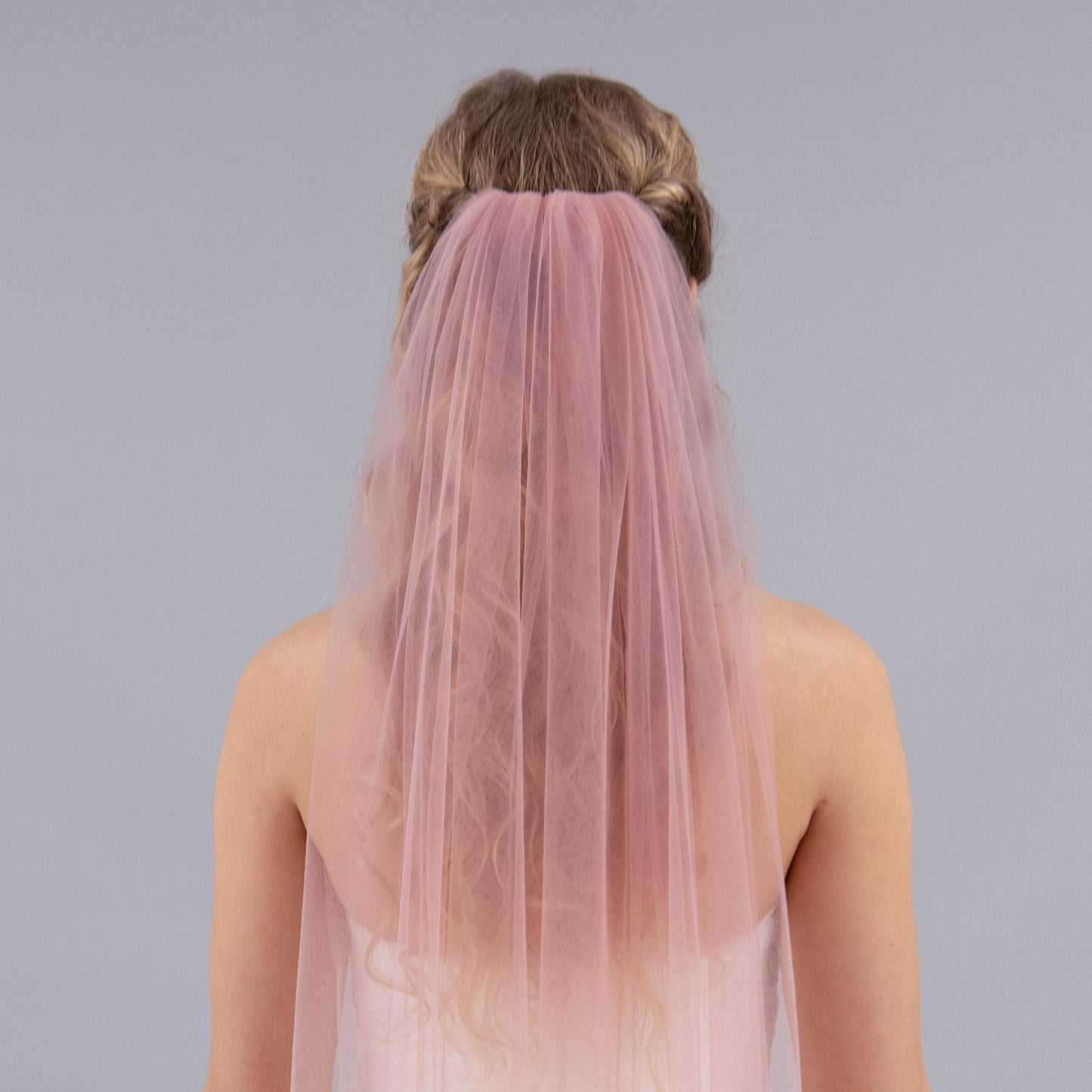 Blush Pink Veil
