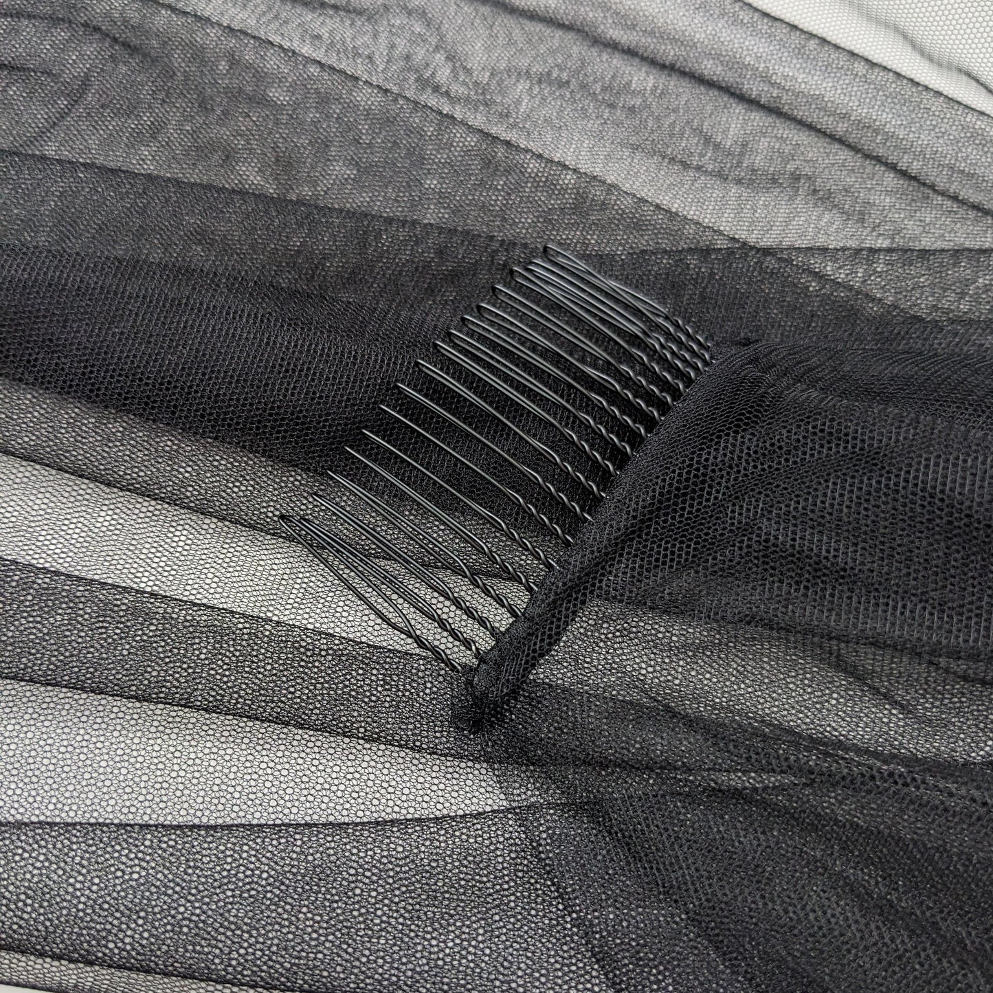 Black Blusher Veil