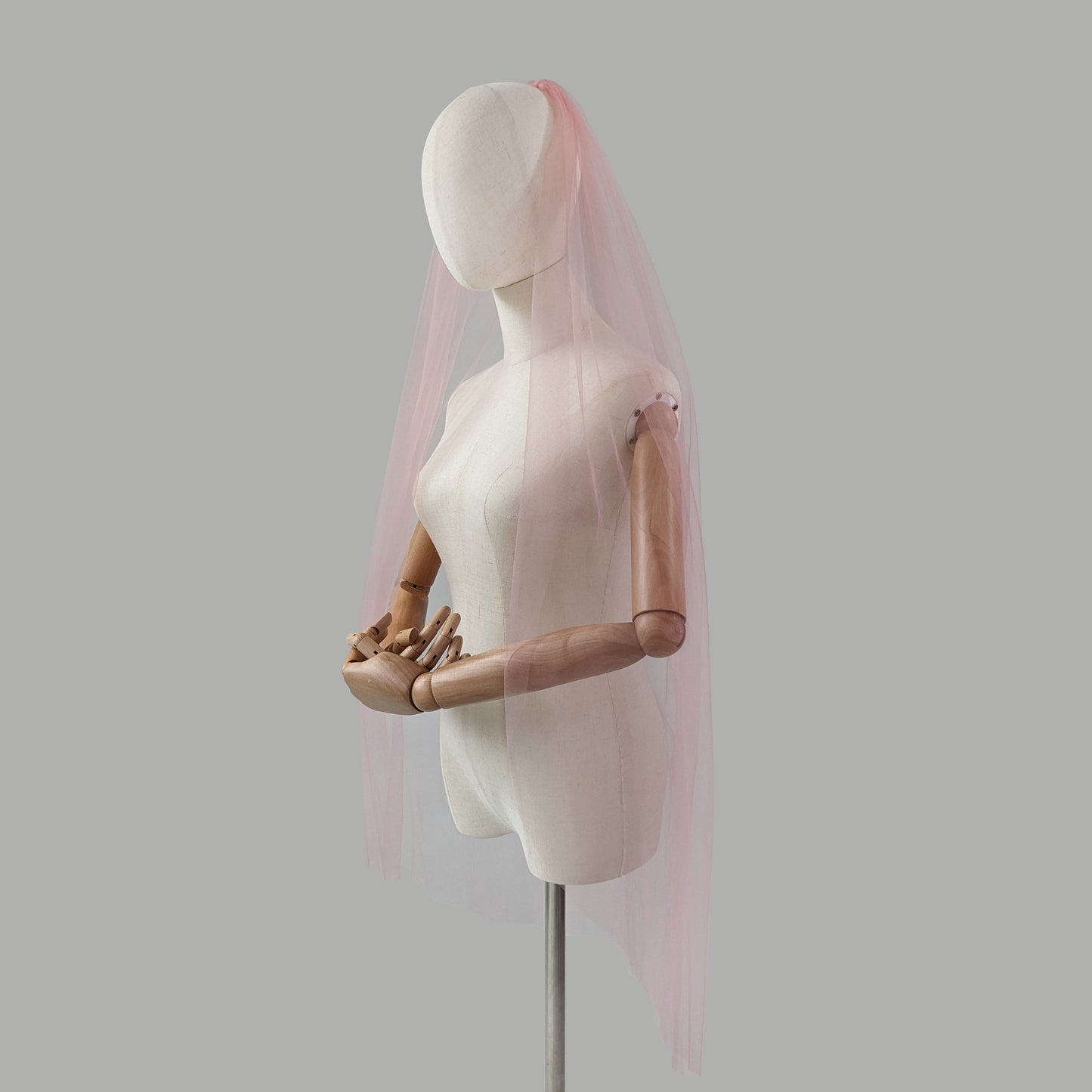 Blush Pink Veil