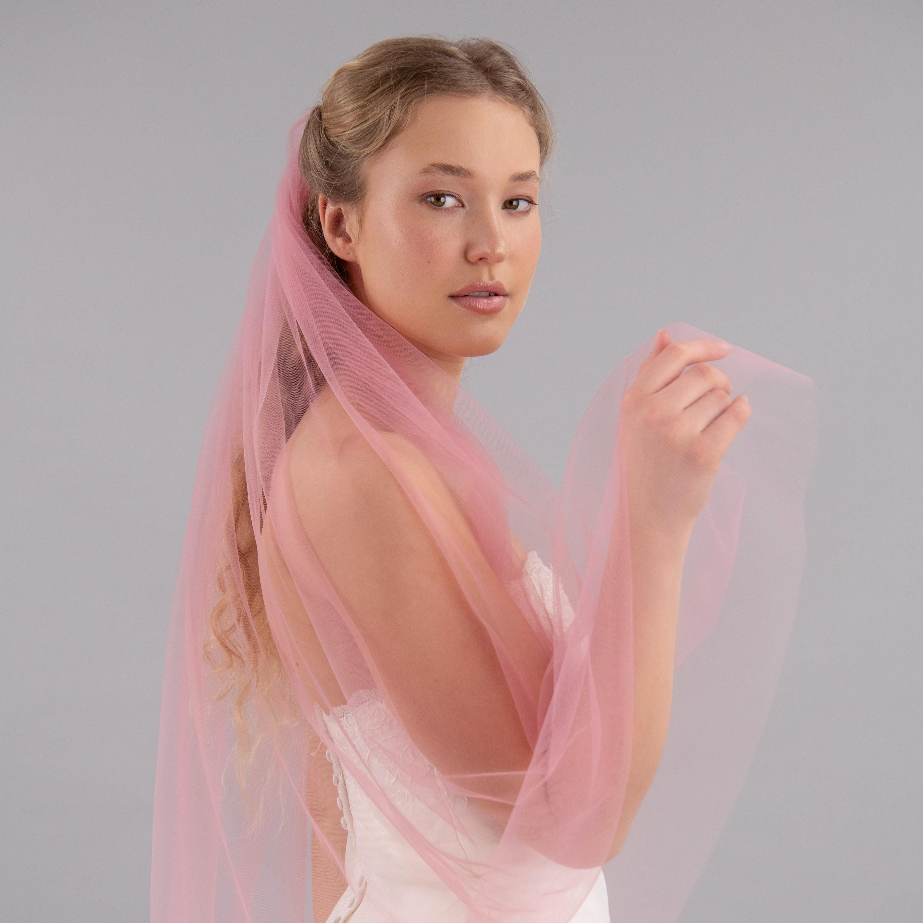 Buy Pink Veils - Nine Spells Bridal Shop