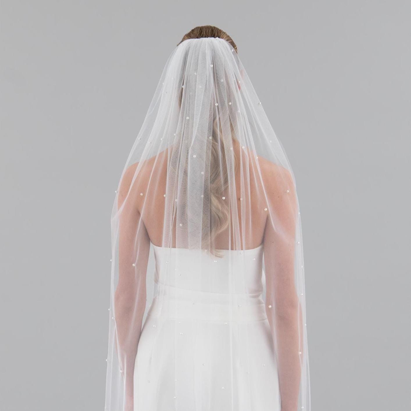 Ivory Pearl Veil