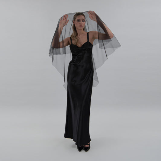 Black Blusher Veil