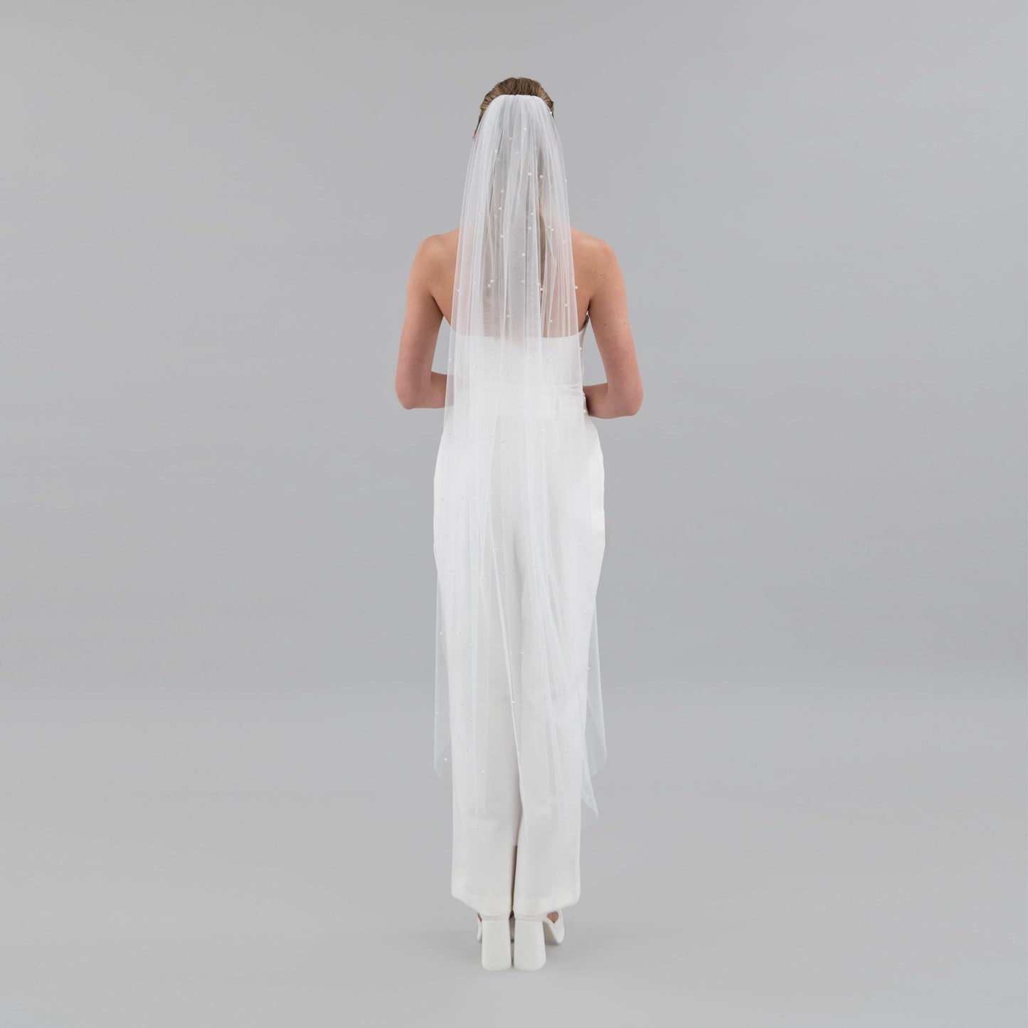Ivory Pearl Veil