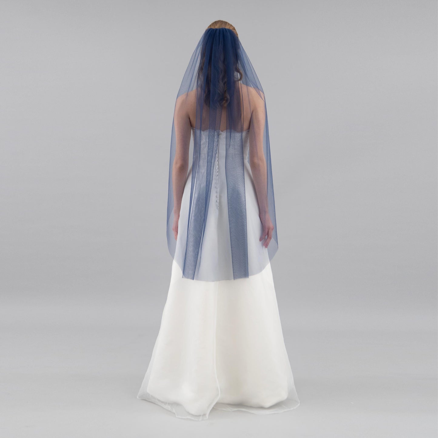 Navy Blue Veil