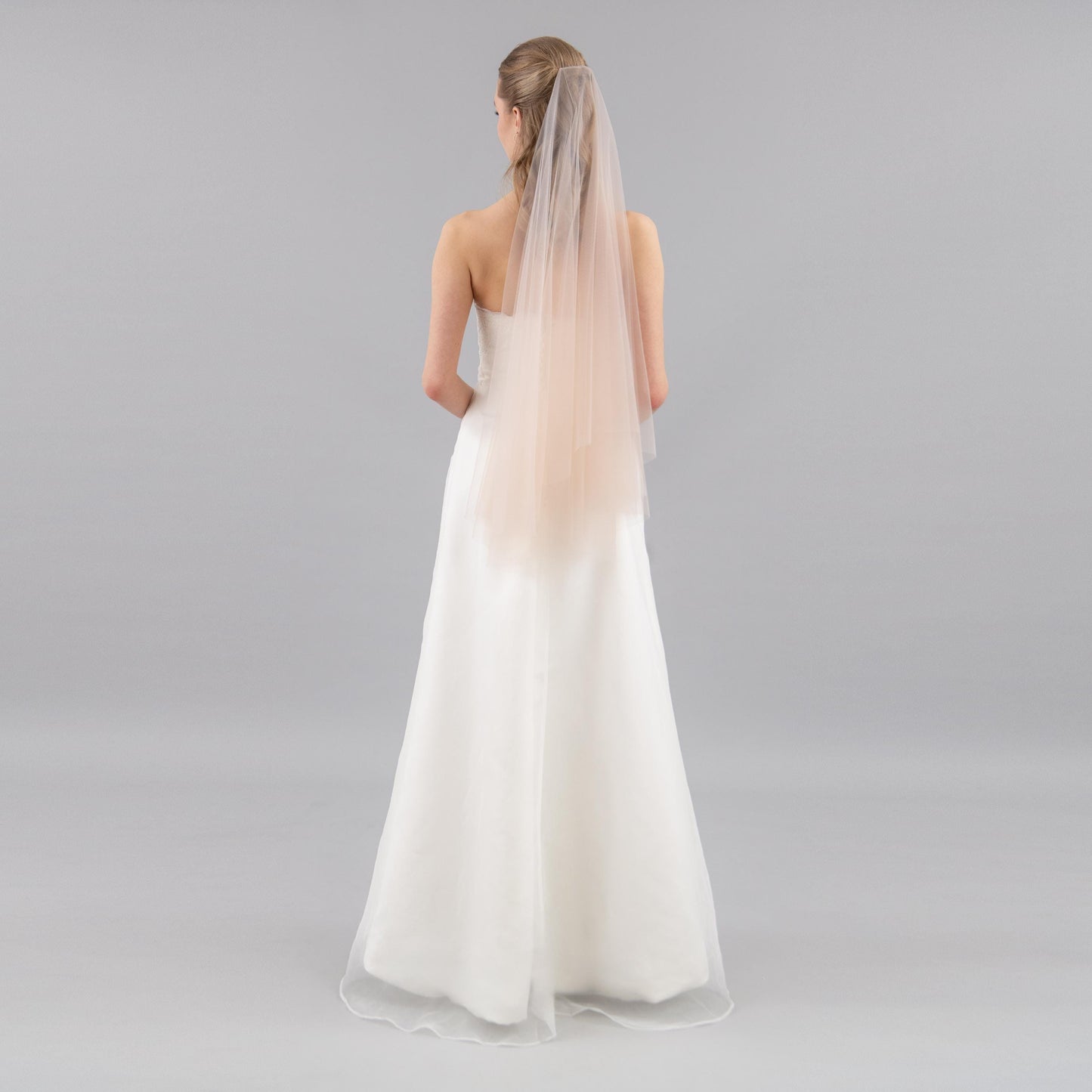 Beige Blusher Veil