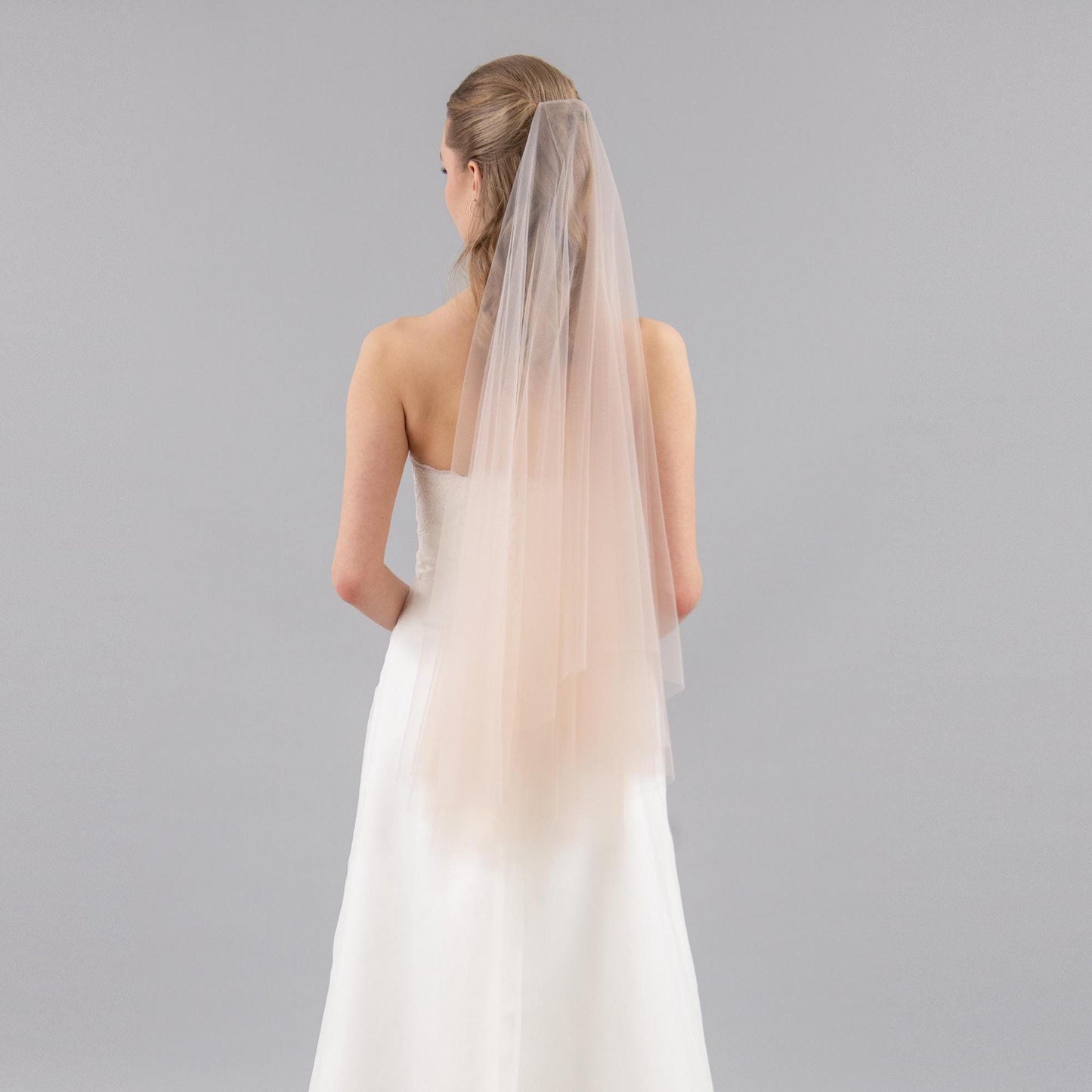 Beige Blusher Veil