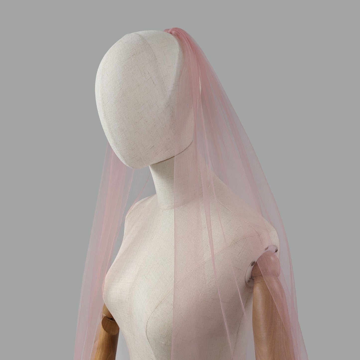 Blush Pink Veil