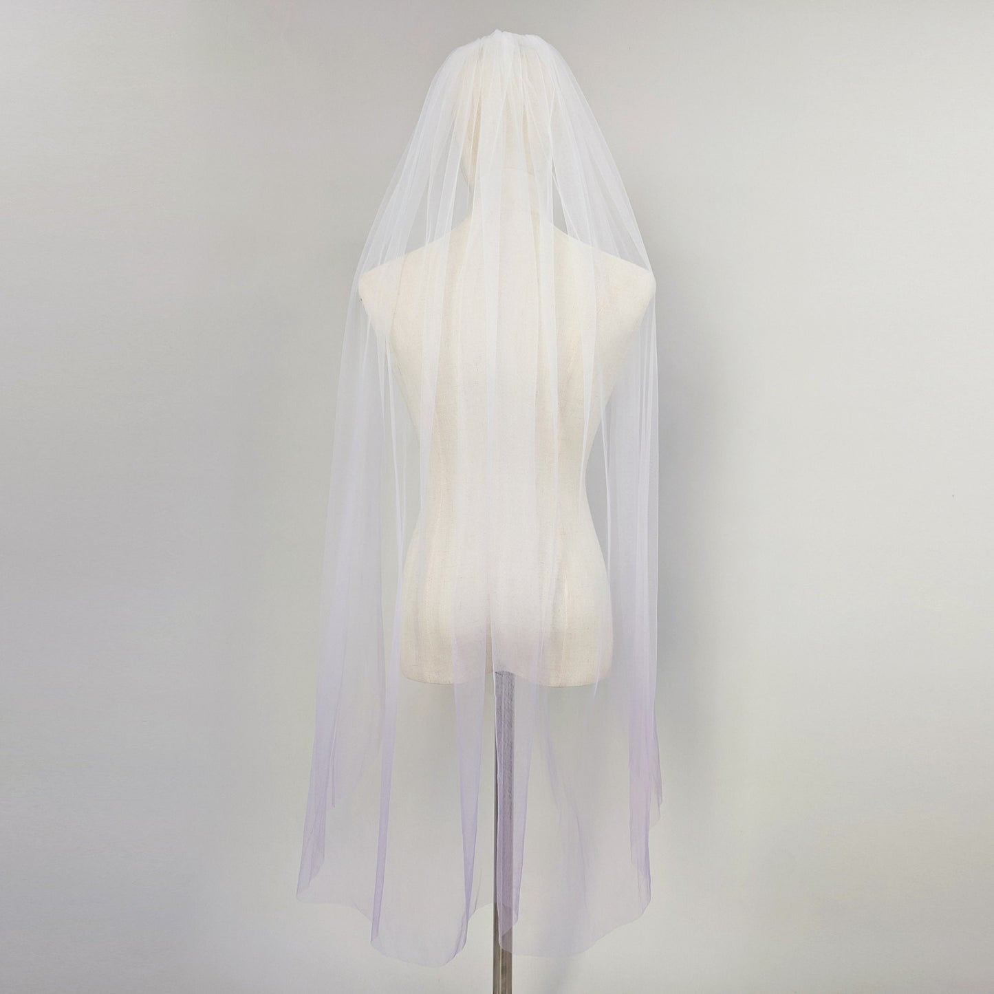 Lavender Purple Ombre Veil