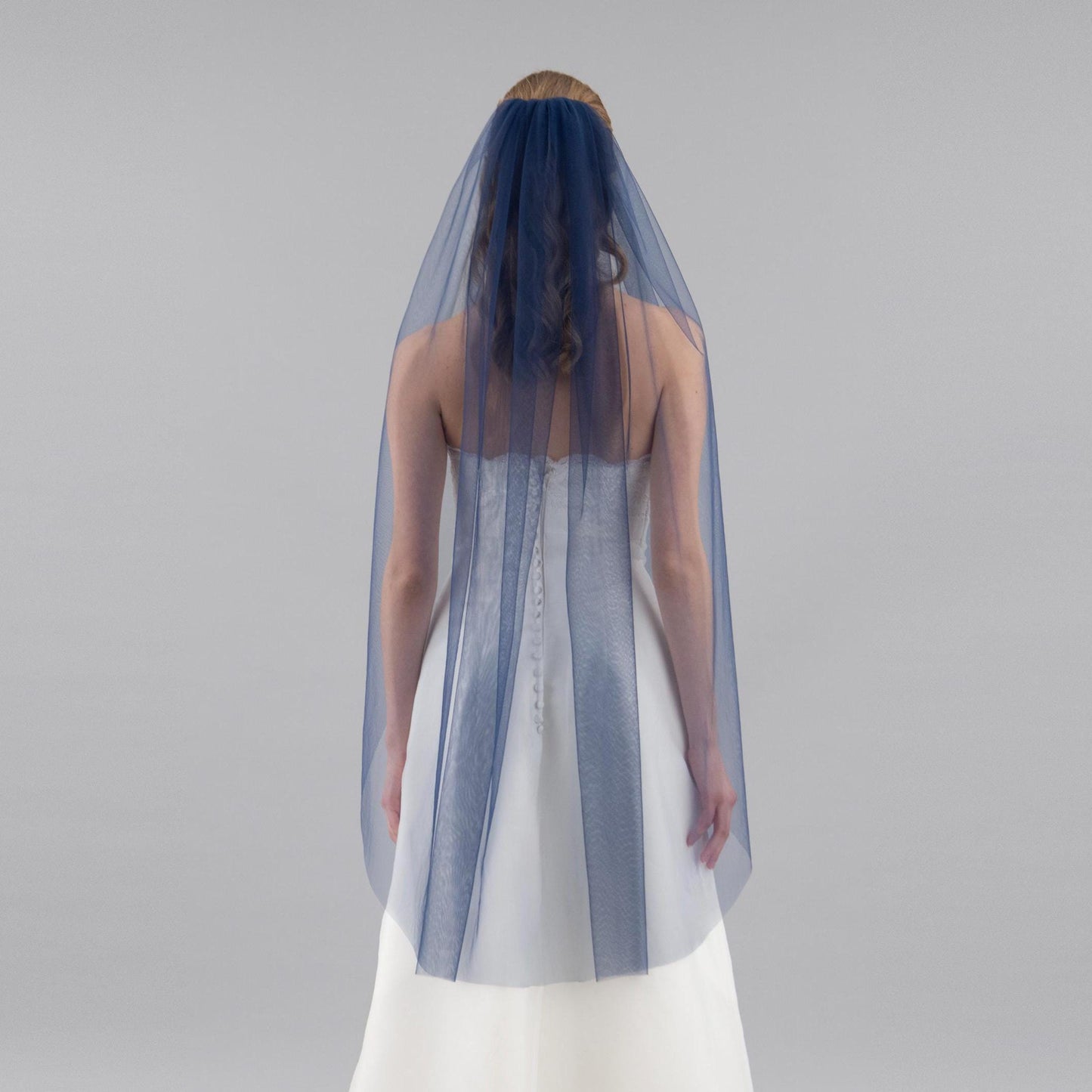Navy Blue Veil