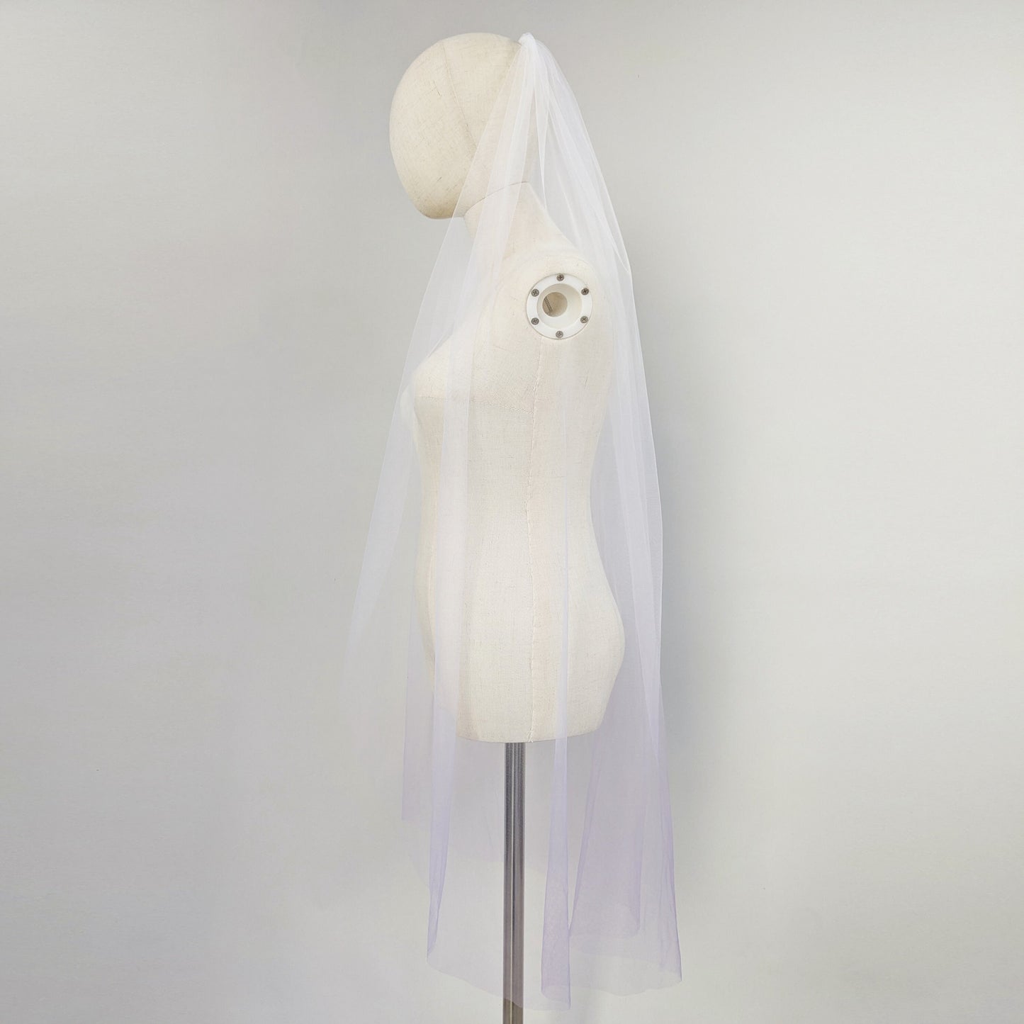 Lavender Purple Ombre Veil