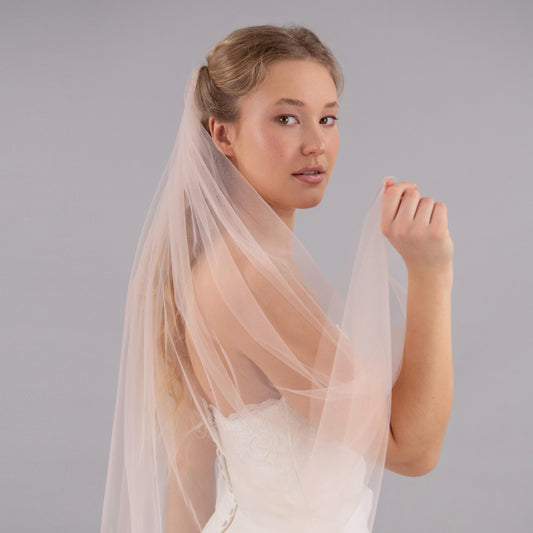 Nude Blush Veil