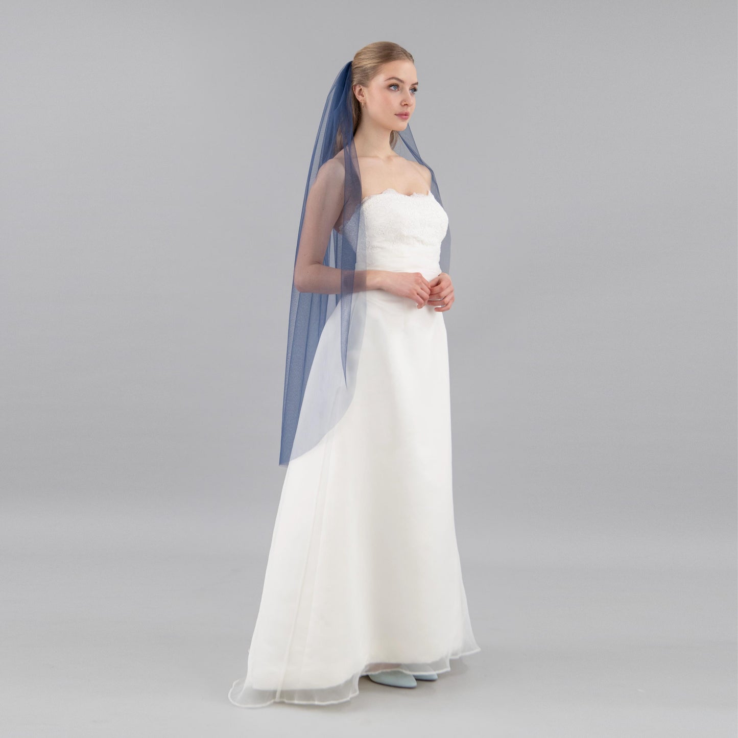 Navy Blue Veil