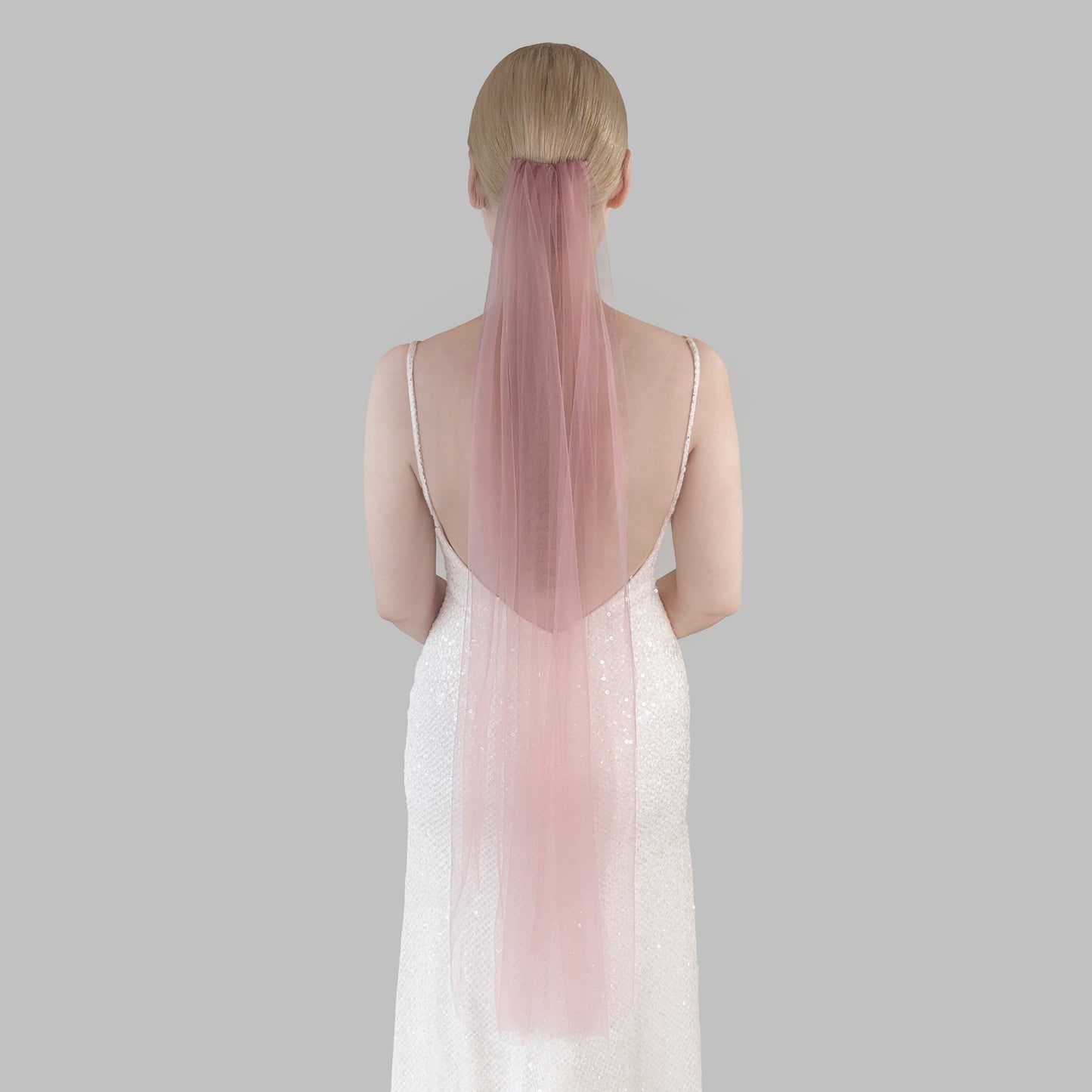 Blush Pink Veil